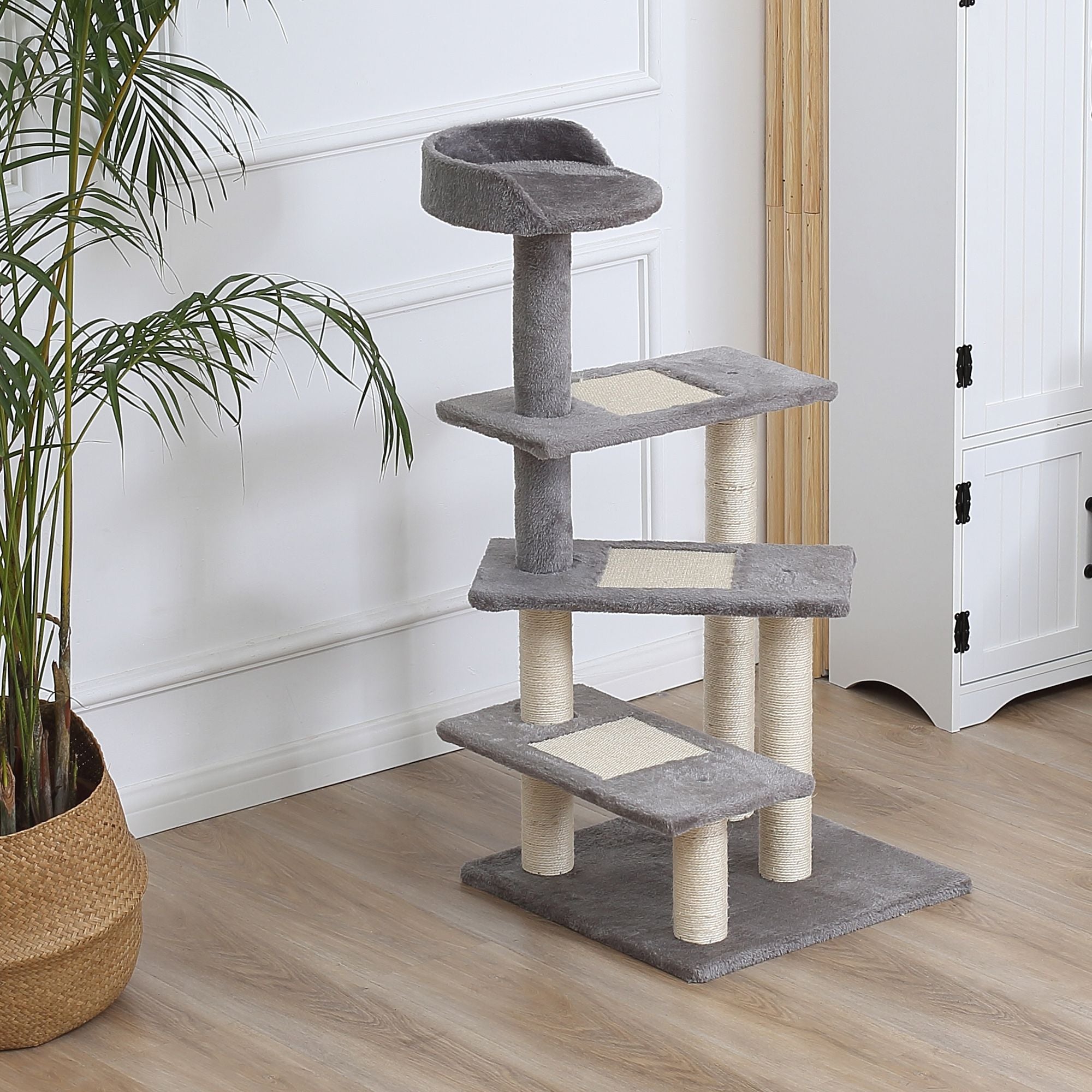 Give Your Cat a Spiral Stairway to Fun and Rest 🌟