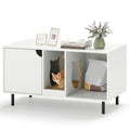 40 Inch Cat Litter Box Enclosure for 2 Cats Hidden Cat Washroom