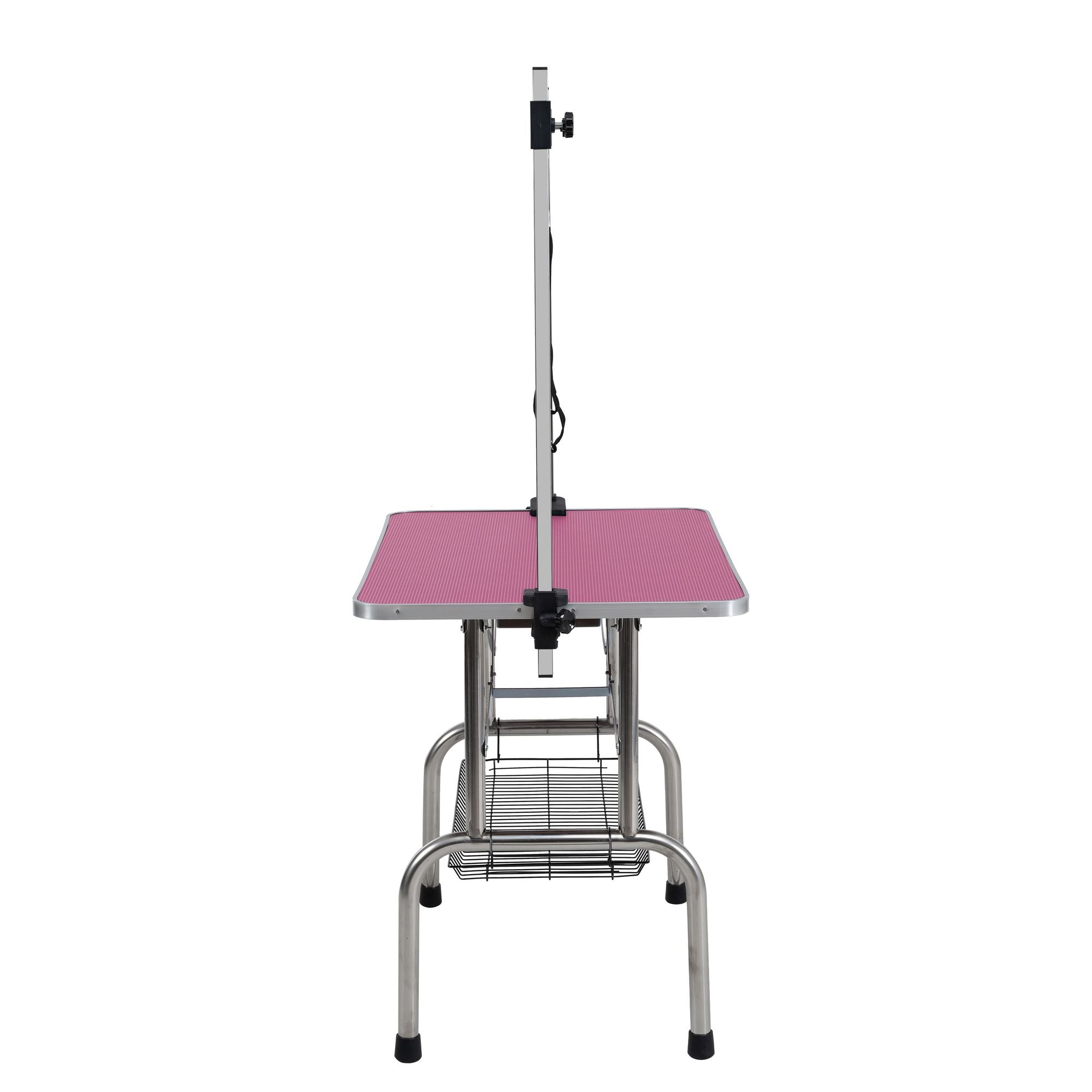 Groom Like a Pro with Our 42" Folding Pet Grooming Table – Pink!