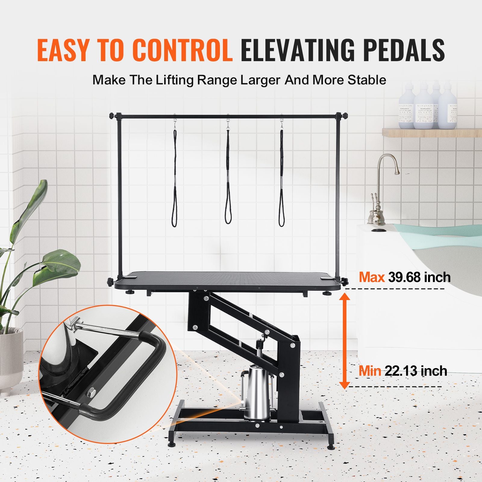 Elevate Your Pet Grooming with the VEVOR Hydraulic Grooming Table