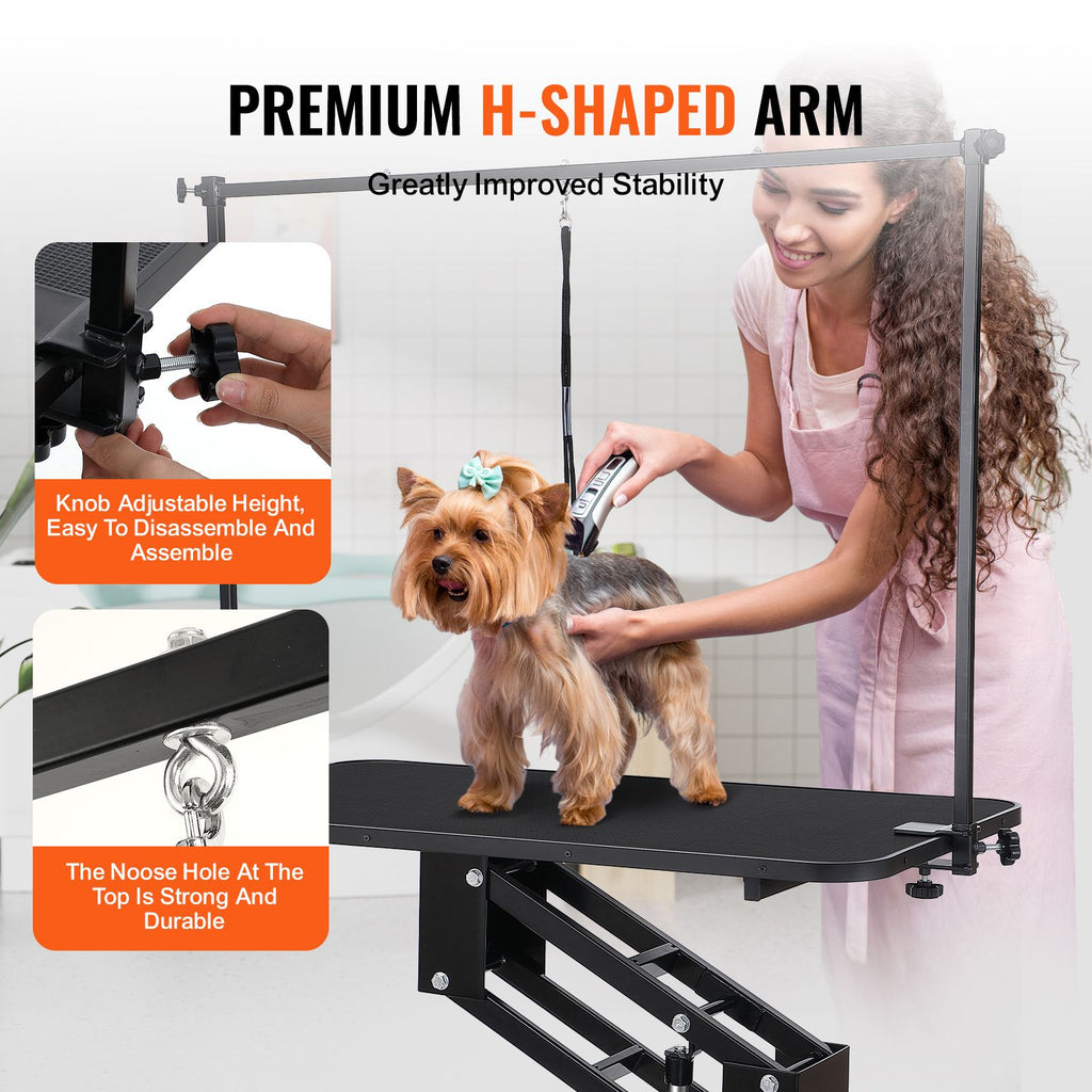 Elevate Your Pet Grooming with the VEVOR Hydraulic Grooming Table