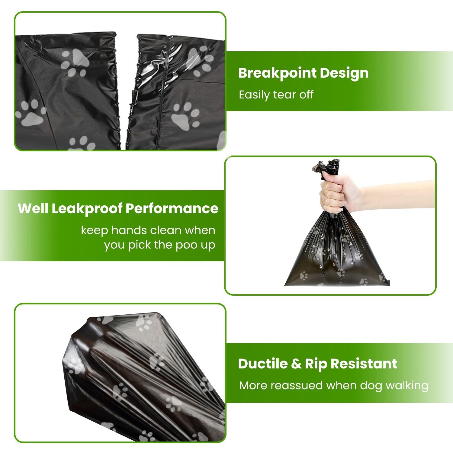 45 Rolls 675 Count Leakproof Dog Waste Bags with Dispenser