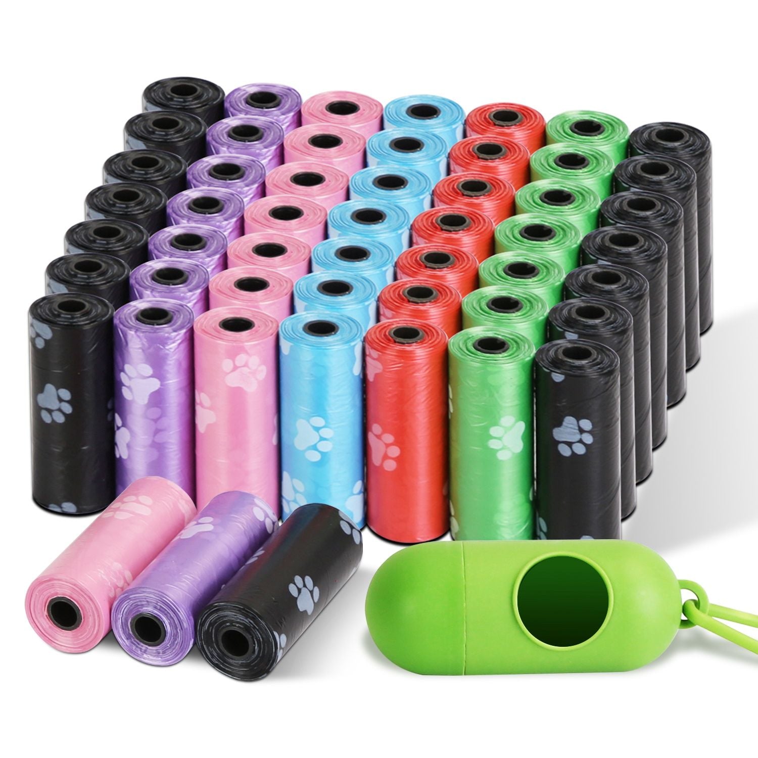 45 Rolls 675 Count Leakproof Dog Waste Bags with Dispenser