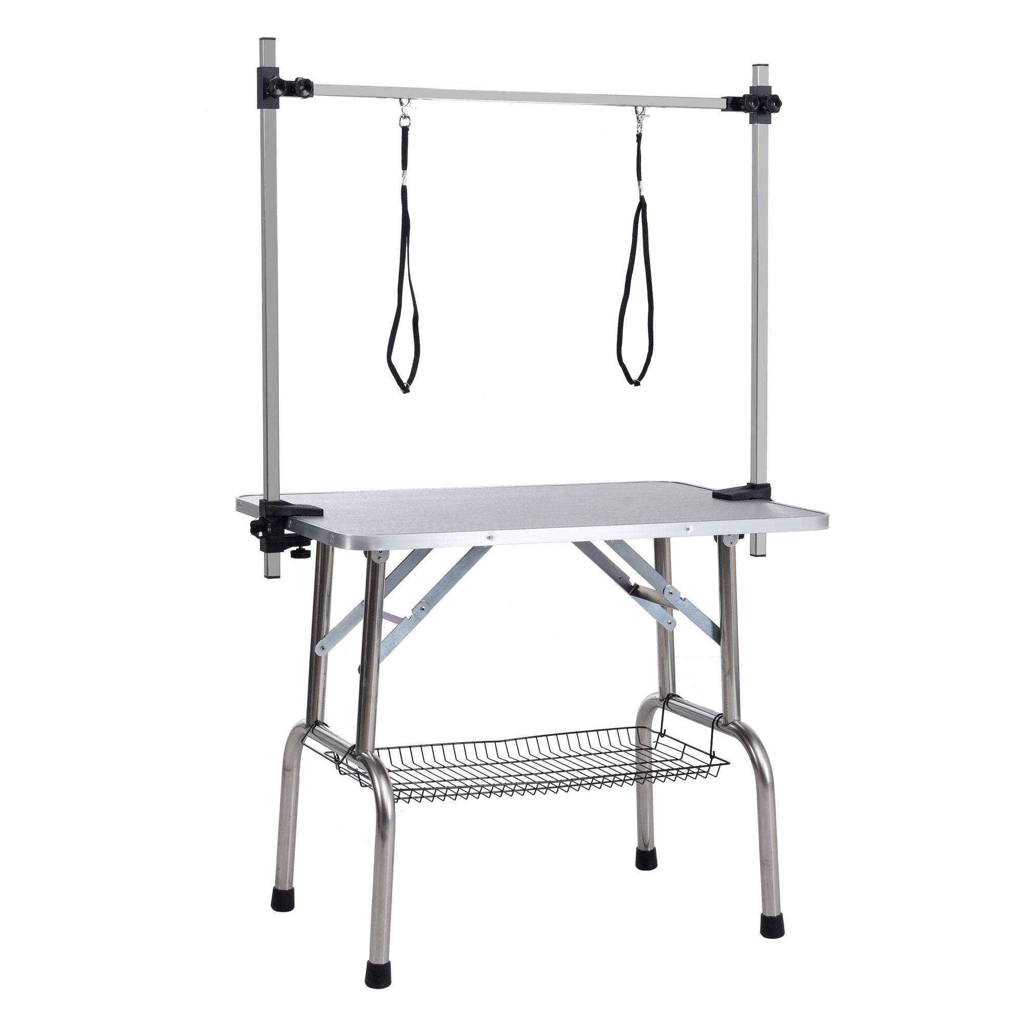 Professional-Grade Folding Grooming Table for Dogs & Cats