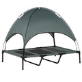 Keep Your Pup Cool & Shaded Anywhere with This Elevated Portable Dog Cot