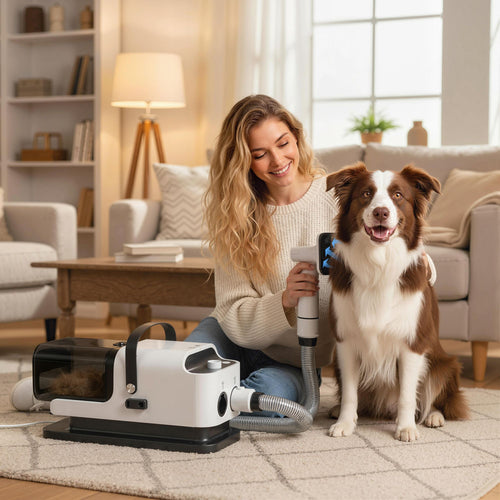 5-in-1 Dog Grooming Vacuum & Dryer: Quiet, Smart Temp Control, Mess-Free – image 2