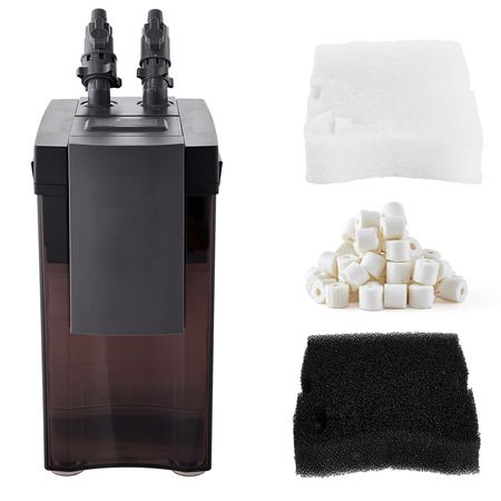 Powerful 528 GPH Canister Filter with 5-Stage Filtration