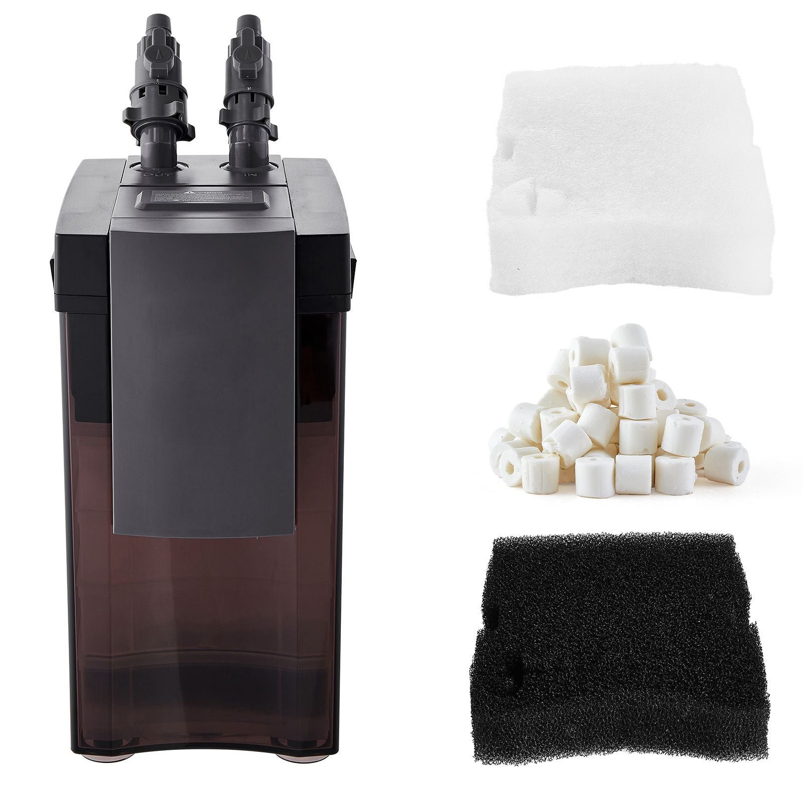 Powerful 528 GPH Canister Filter with 5-Stage Filtration