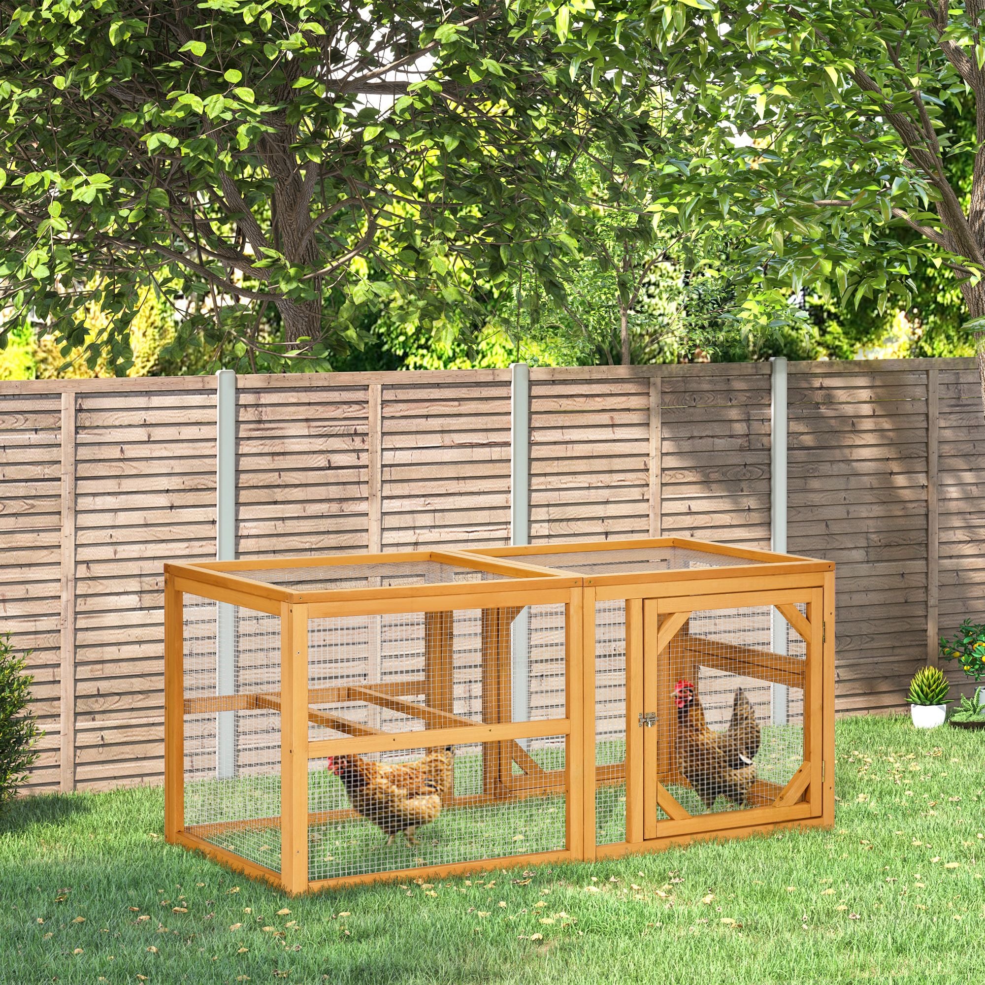 55" furniture-style Chicken Coop Add-on Expansion – Expand Your Flock Space