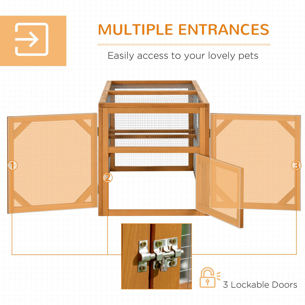55" furniture-style Chicken Coop Add-on Expansion – Expand Your Flock Space