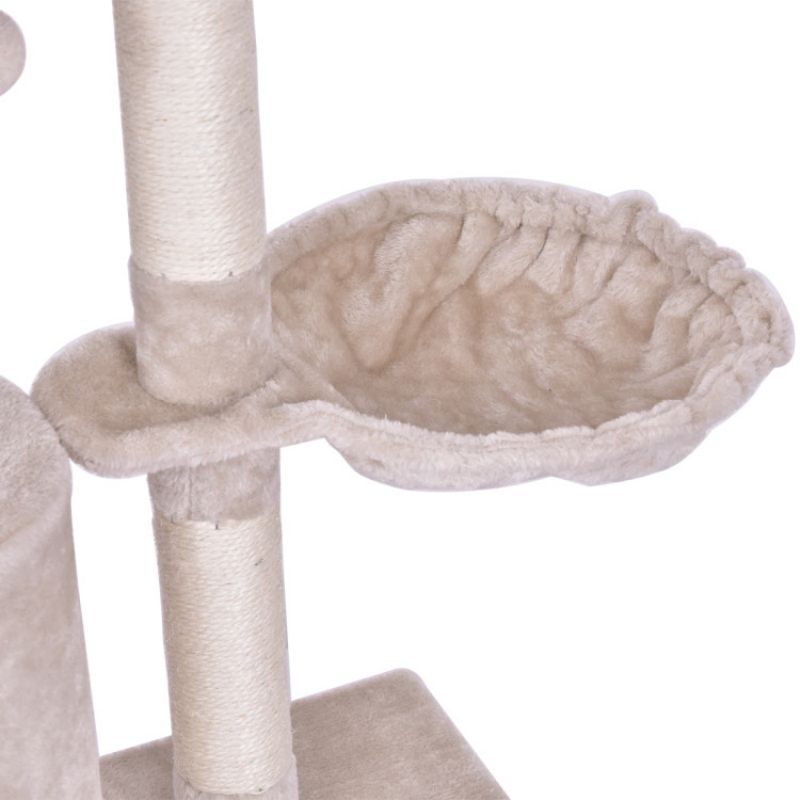56-Inch Cat Tree with Condo, Hammock & Scratching Posts – Your Cat's Dream Playground – image 9