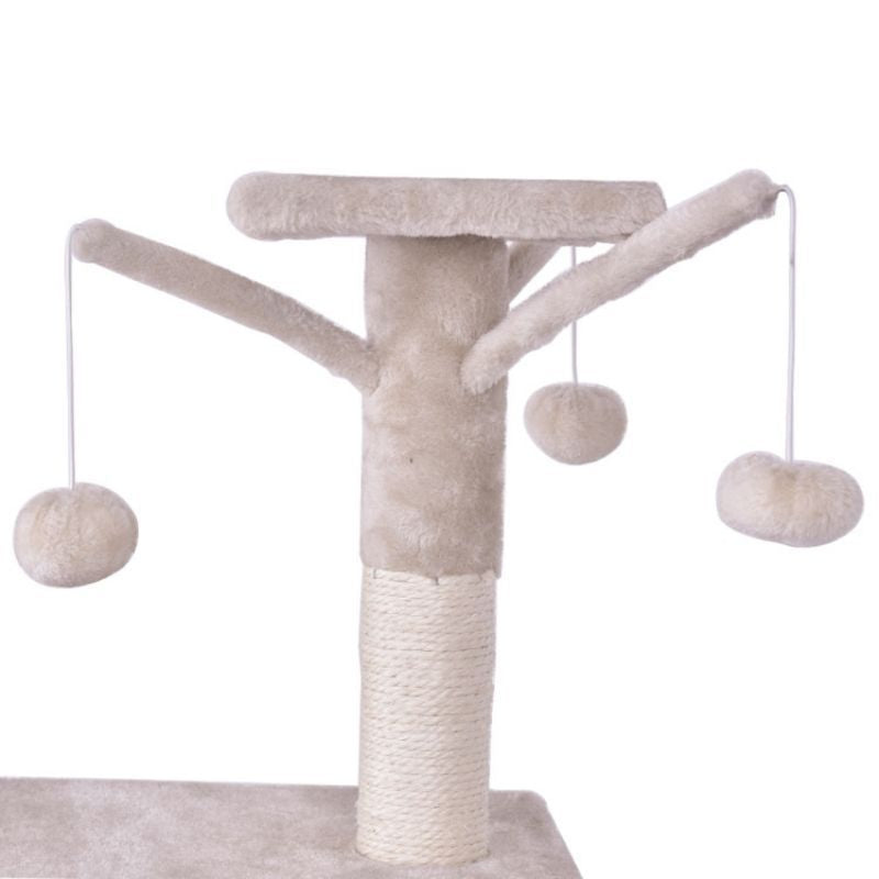 56-Inch Cat Tree with Condo, Hammock & Scratching Posts – Your Cat's Dream Playground – image 8