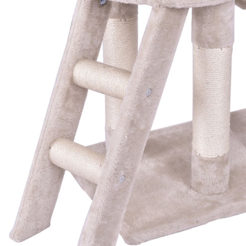 56-Inch Cat Tree with Condo, Hammock & Scratching Posts – Your Cat's Dream Playground – image 10