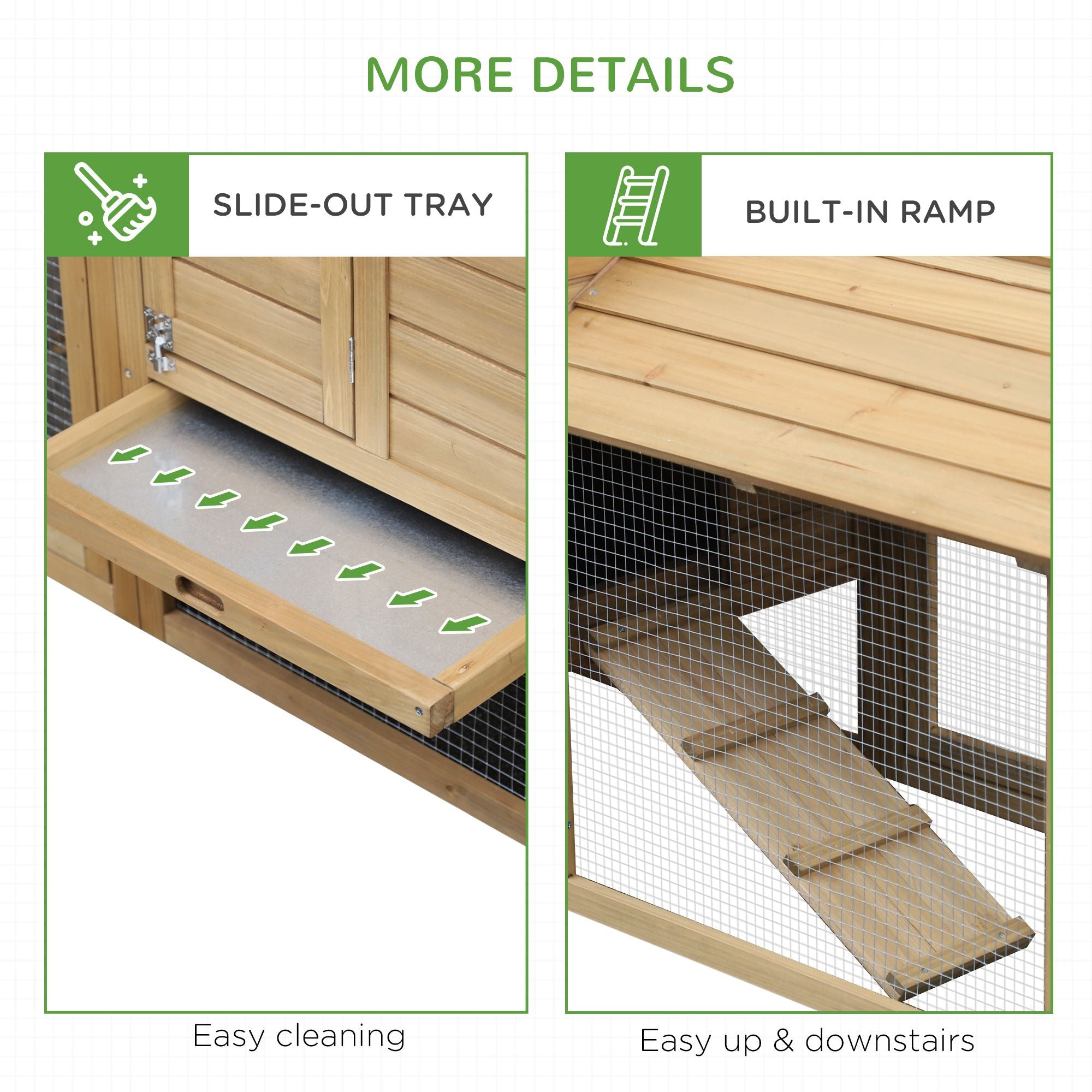 Give Your Flock a Cozy, Secure Home with This Compact Wooden Chicken Coop