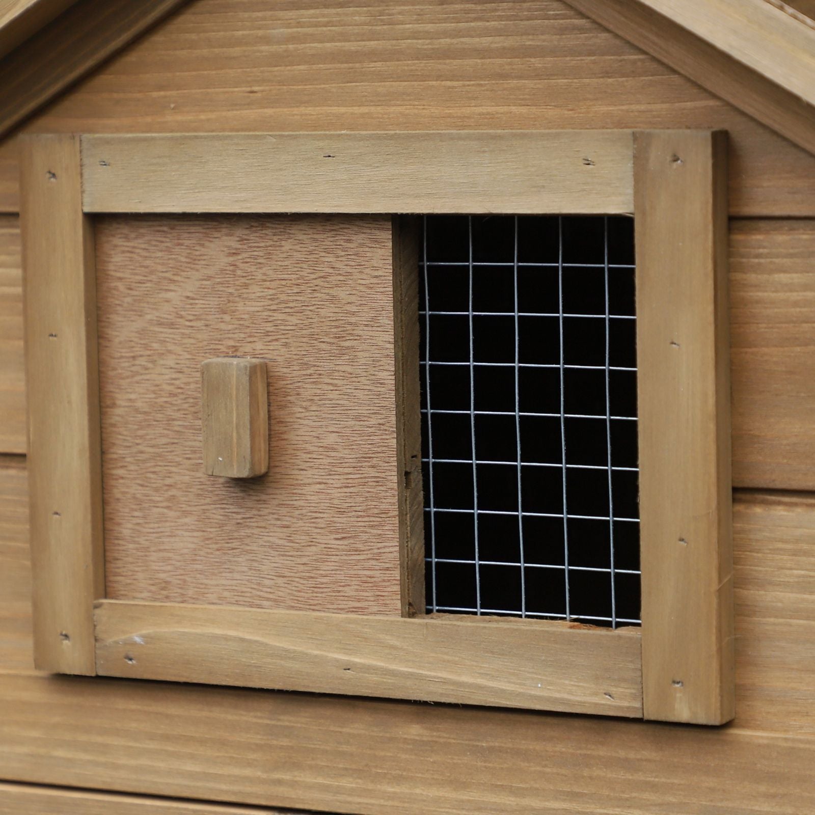 Give Your Flock a Cozy, Secure Home with This Compact Wooden Chicken Coop
