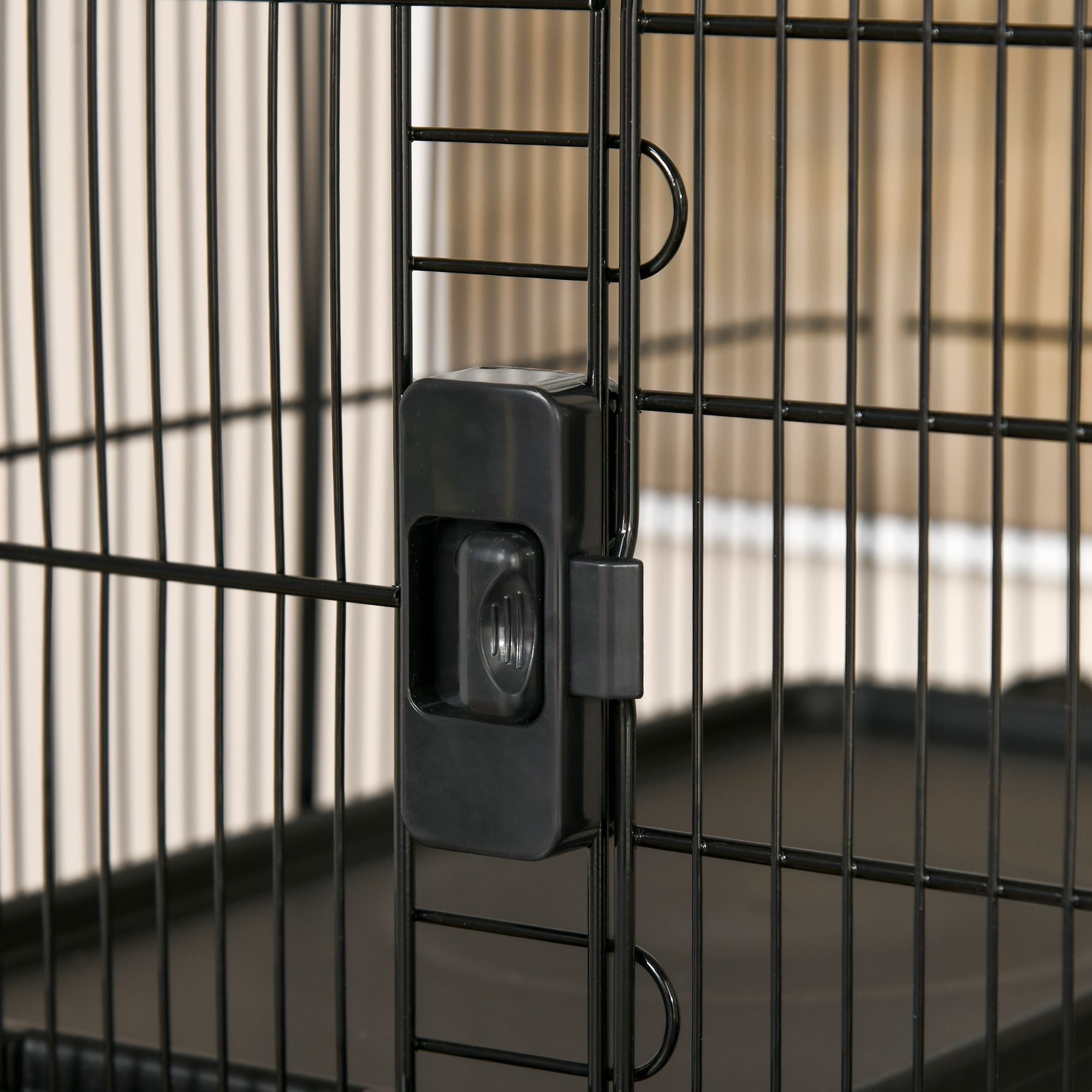 6-Tier Small Animal Cage with Wheels, Removable Trays, and Ramp
