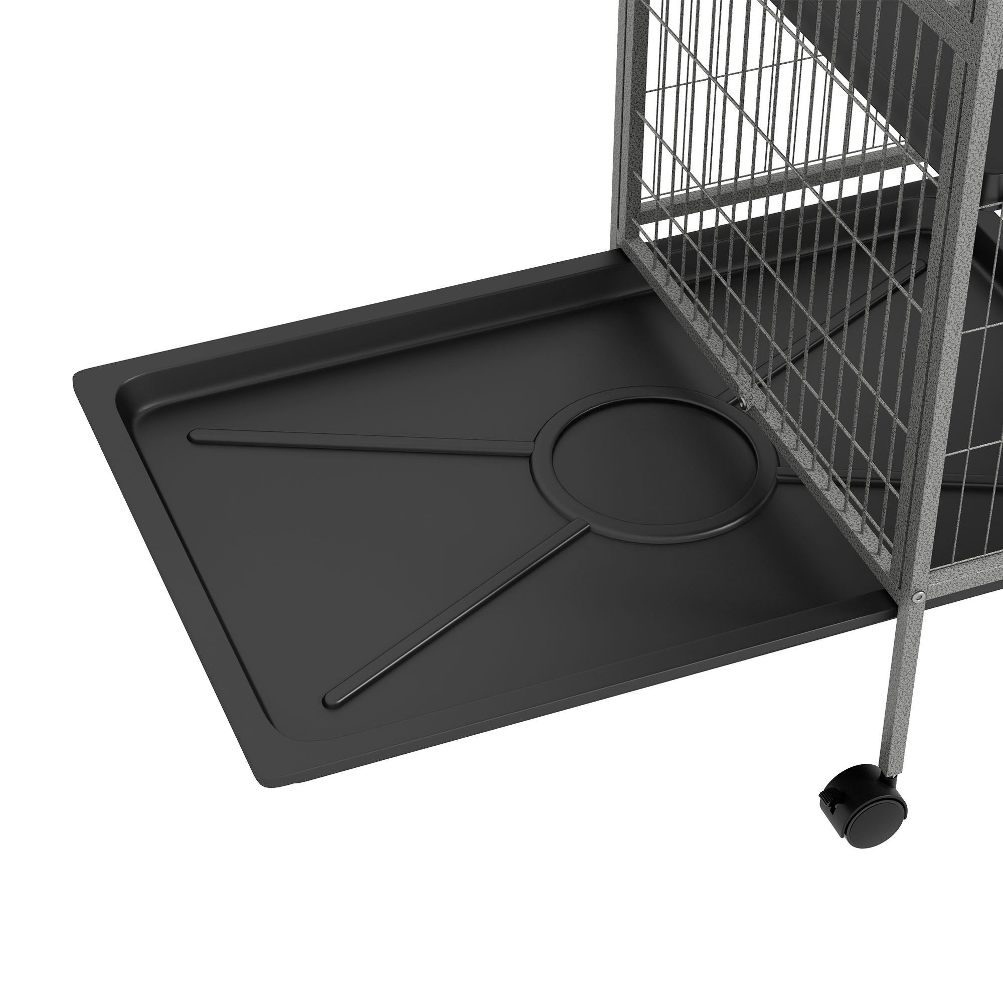 63- Tall Mobile Small Animal Habitat with Hammock for Ferrets and Chinchillas