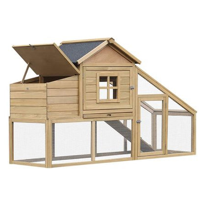 Give Your Flock a Spacious, Eco-Friendly Home with This Wooden Chicken Coop