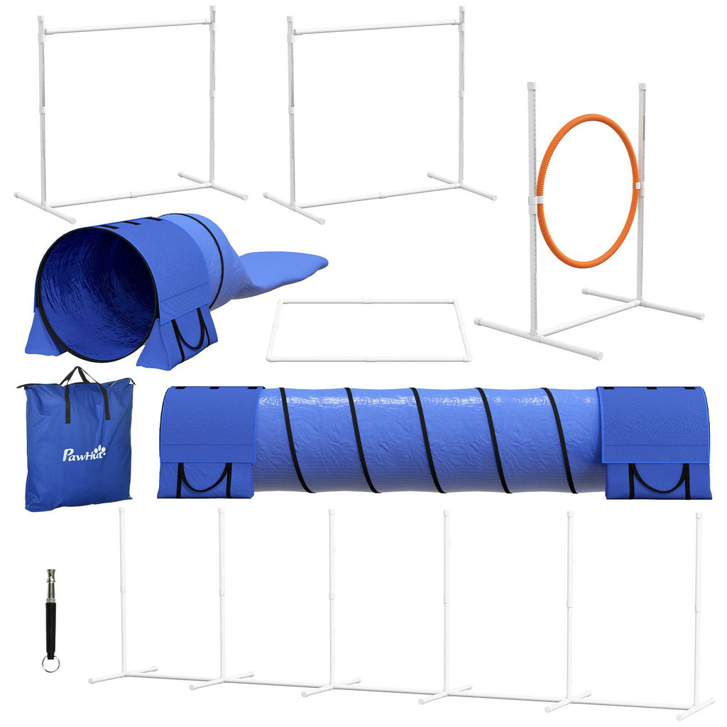 Transform Your Dog's Playtime with This Complete 7-Piece Agility Training Set!