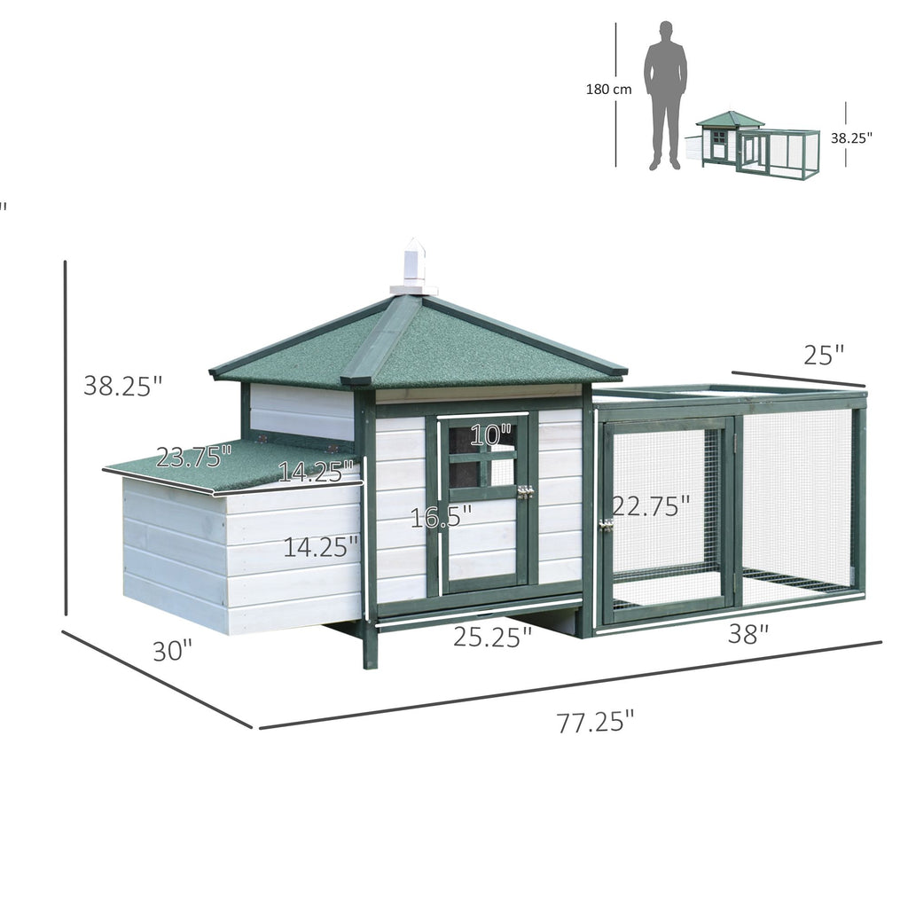 Give Your Flock a Stylish, Safe Home with This Wooden Chicken Coop
