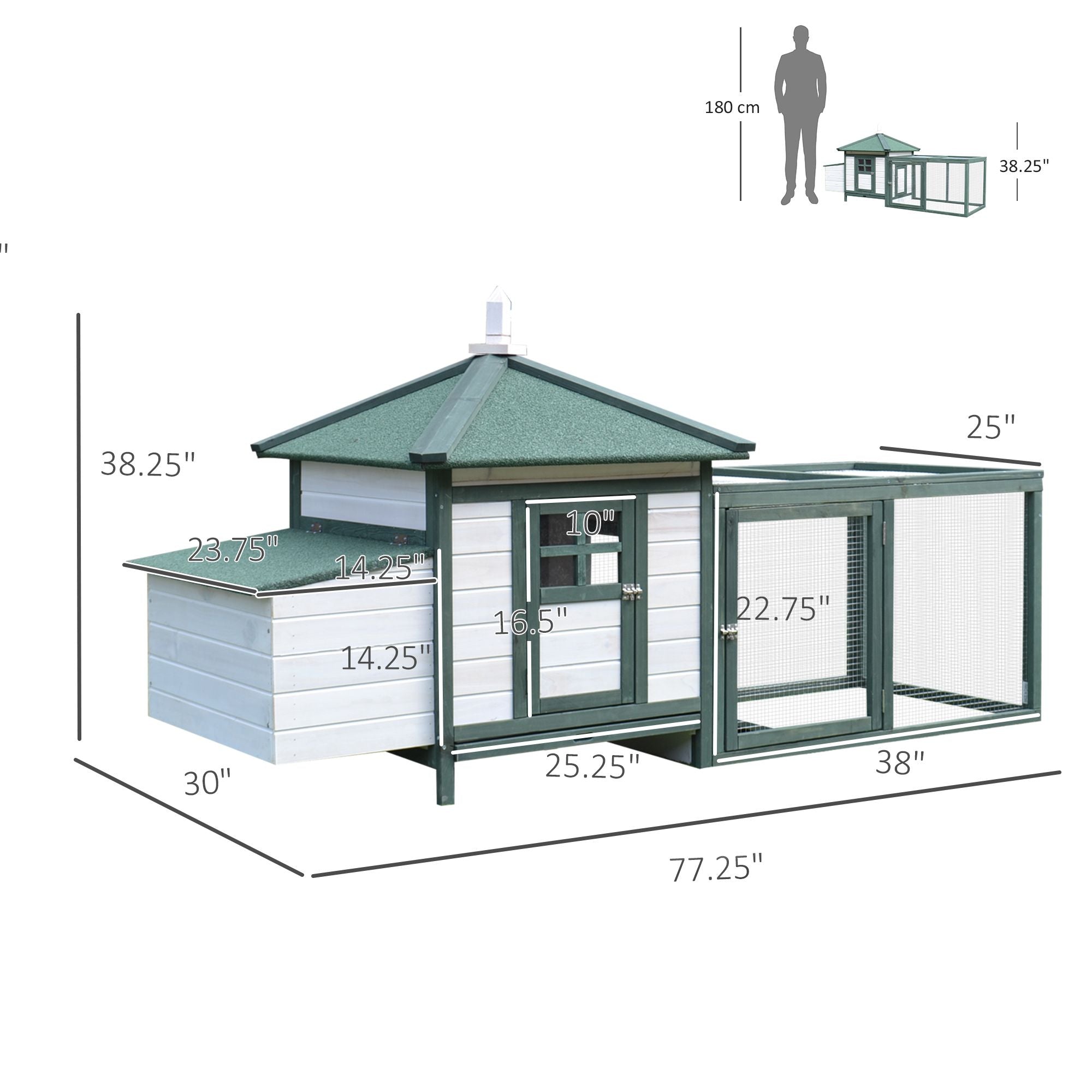 Give Your Flock a Stylish, Safe Home with This Wooden Chicken Coop