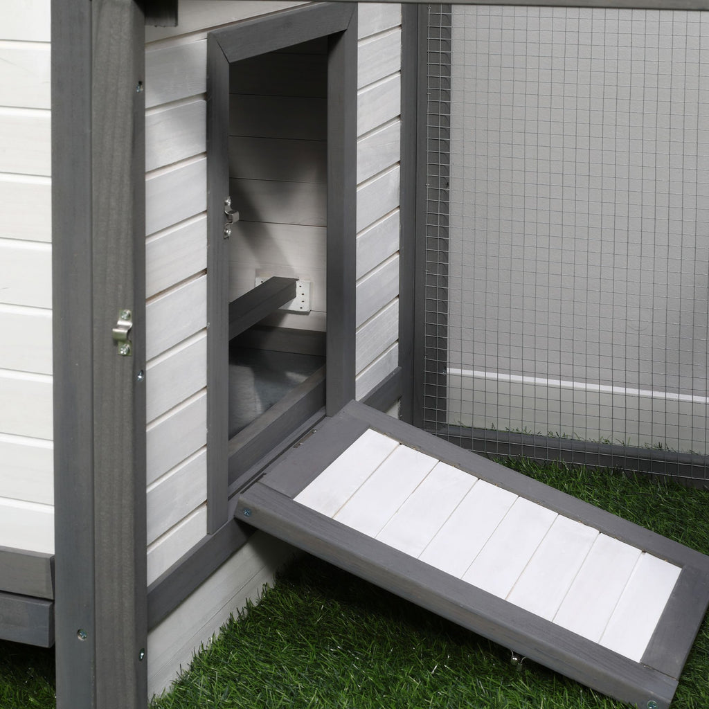 Give Your Flock a Cozy Home with This Spacious Wooden Chicken Coop
