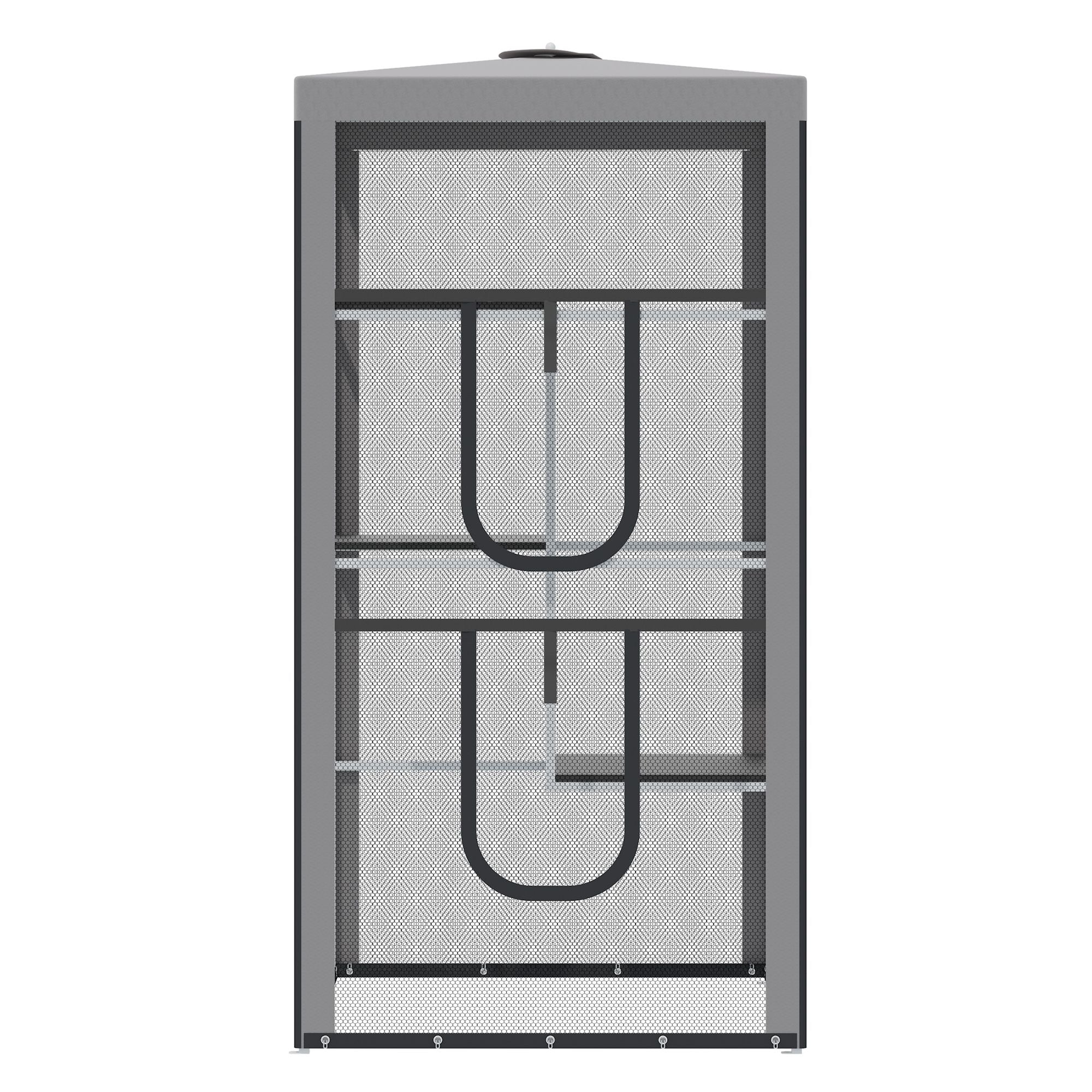 Spacious 79" Tall Cat Enclosure with 3 Platforms – Perfect for Indoor/Outdoor Play