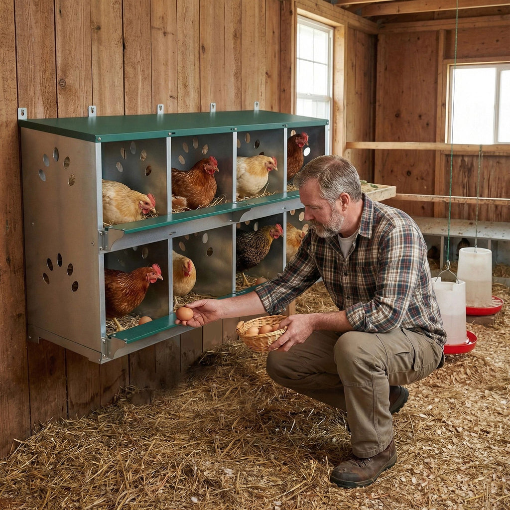 Give Your Hens a Cozy, Egg-Friendly Nesting Box