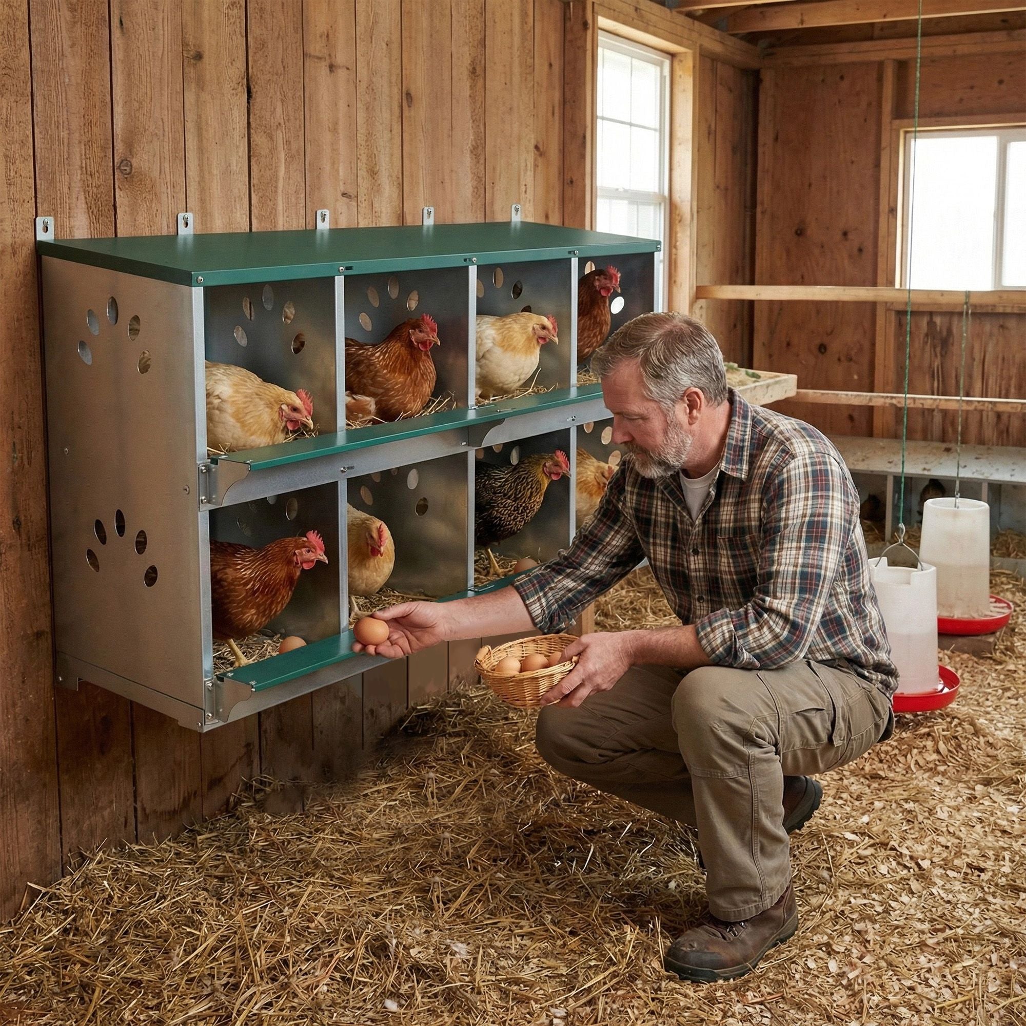 Give Your Hens a Cozy, Egg-Friendly Nesting Box