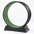 Quiet Cat Exercise Wheel with Safety Lock and Removable Pad