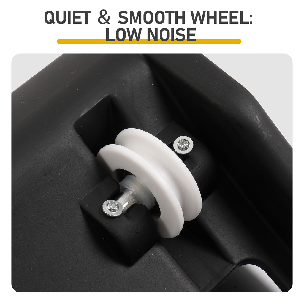 Quiet Cat Exercise Wheel with Safety Lock and Removable Pad