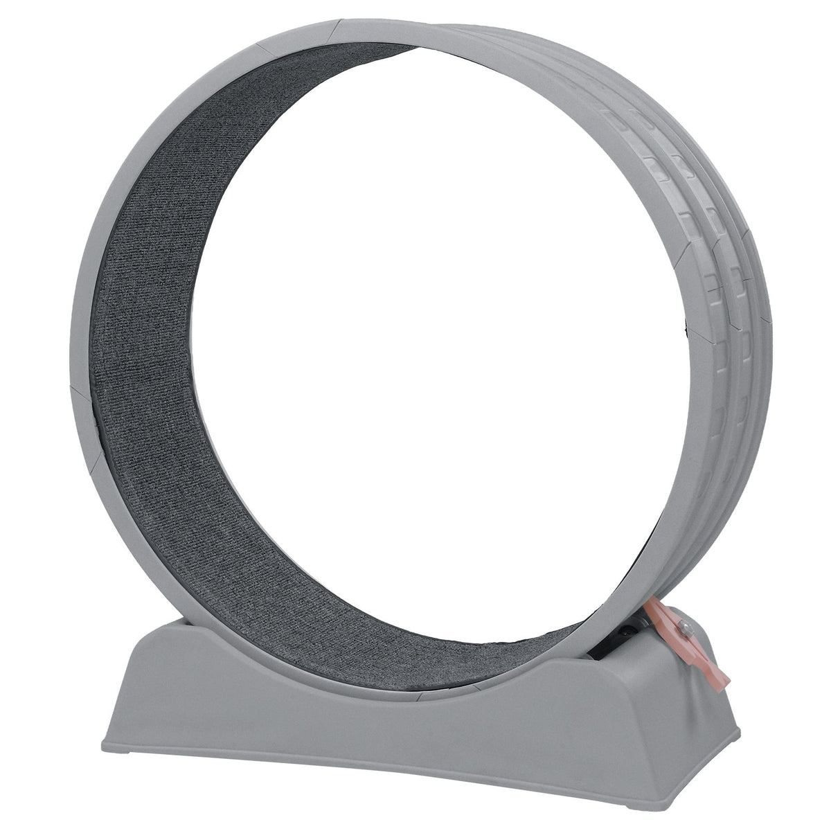 Indoor Cat Exercise Wheel with Quiet Rollers and Lock