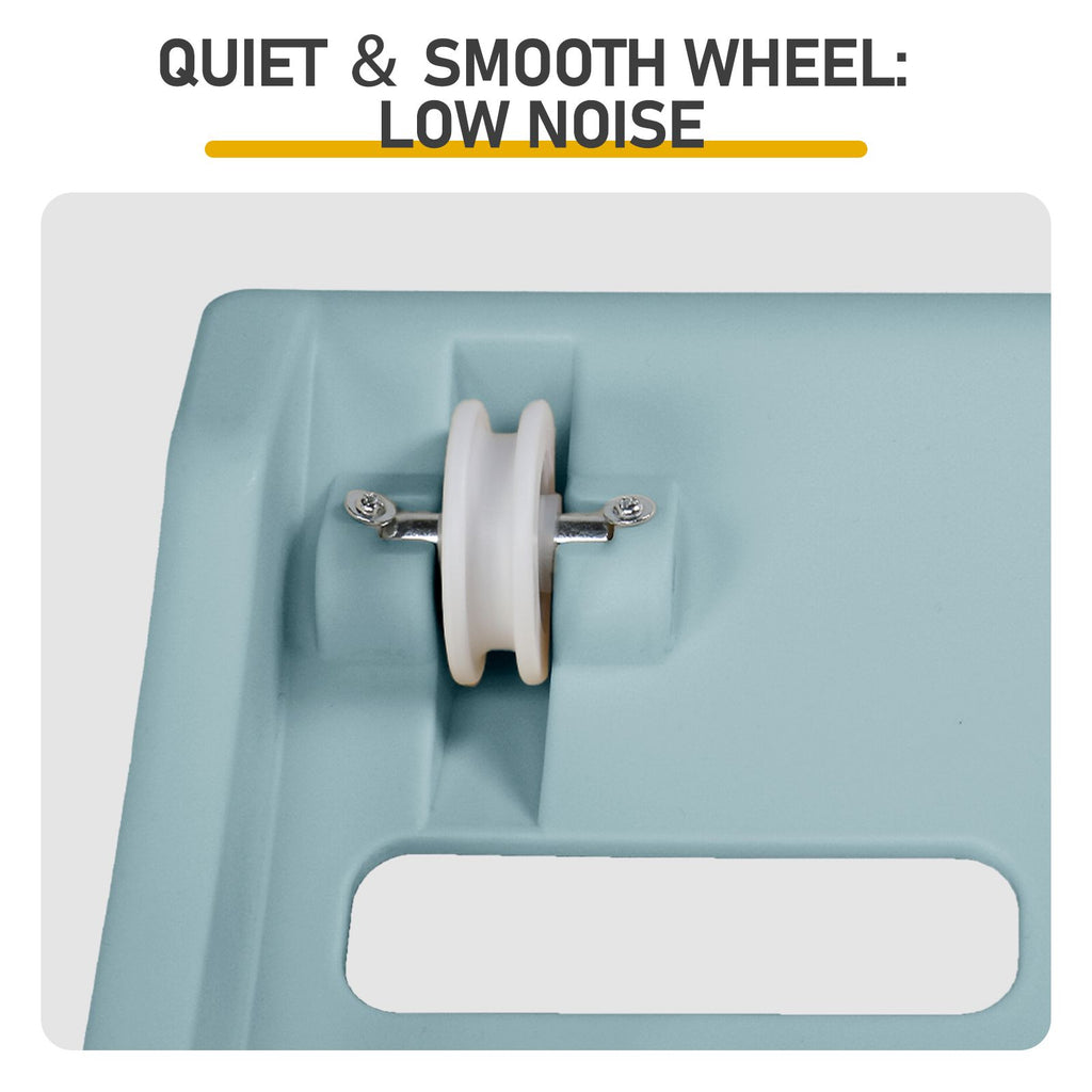 Circular Cat Exercise Wheel with Silent Rollers and Safety Lock