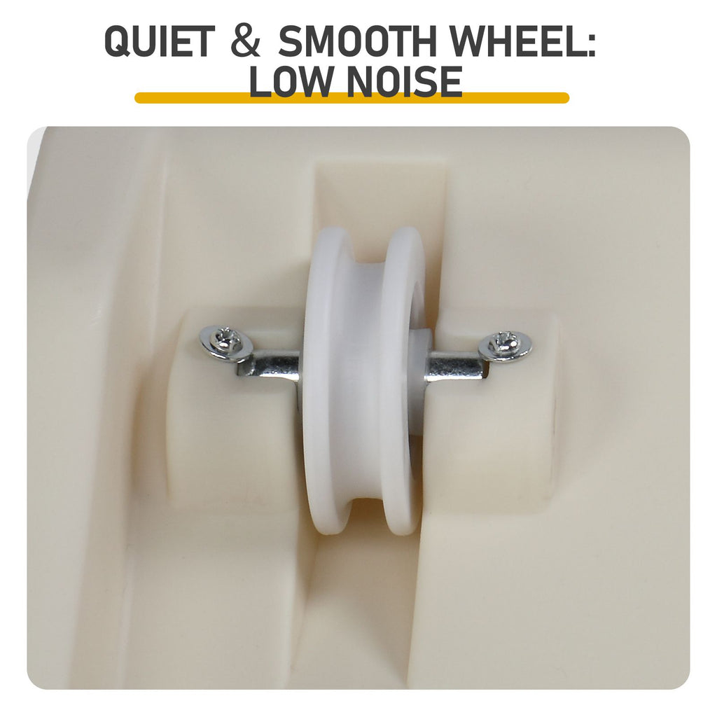 Indoor Cat Exercise Wheel with Quiet Rollers and Locking Wheel