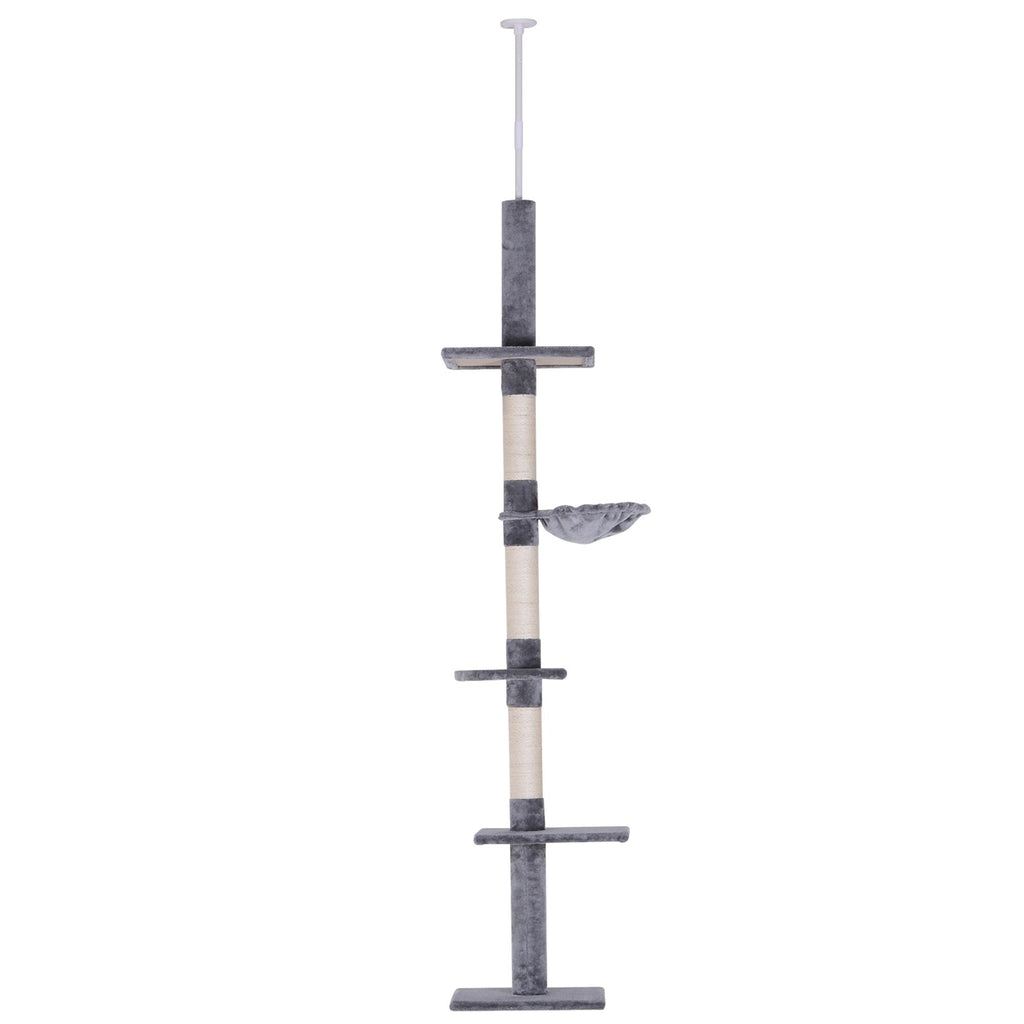 Give Your Cat the Ultimate Vertical Playground: 5-Tier Adjustable Cat Tree