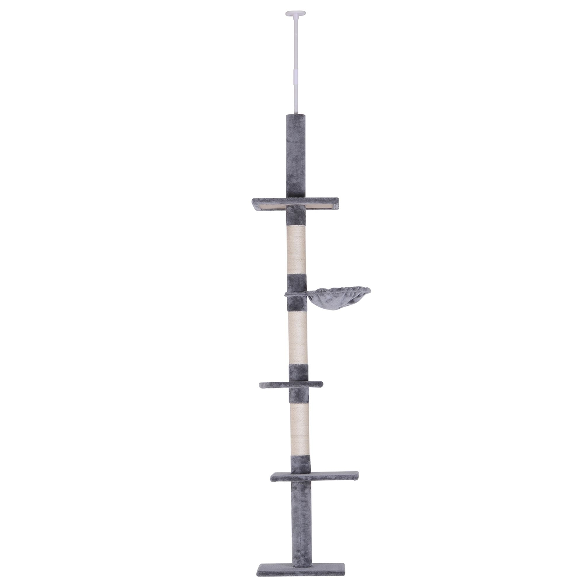 Give Your Cat the Ultimate Vertical Playground: 5-Tier Adjustable Cat Tree