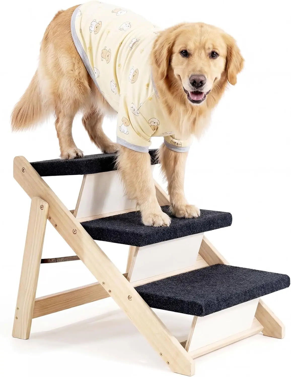 Foldable Pet Stairs and Ramp with Three Modes for Small Pets