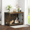 Furniture-Style Pet Cage and End Table with Double Doors