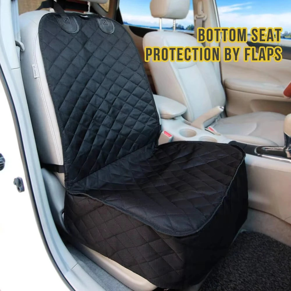 Water-ready Front Seat Cover for Dogs in Cars, Trucks, and SUVs
