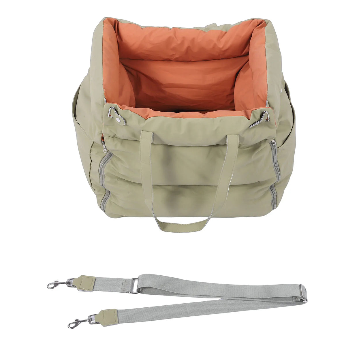Portable Car Pet Bed for Dogs and Cats with Foldable Travel Design