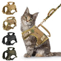 Adjustable Cat Harness and Leash Set for Large Adult Cats