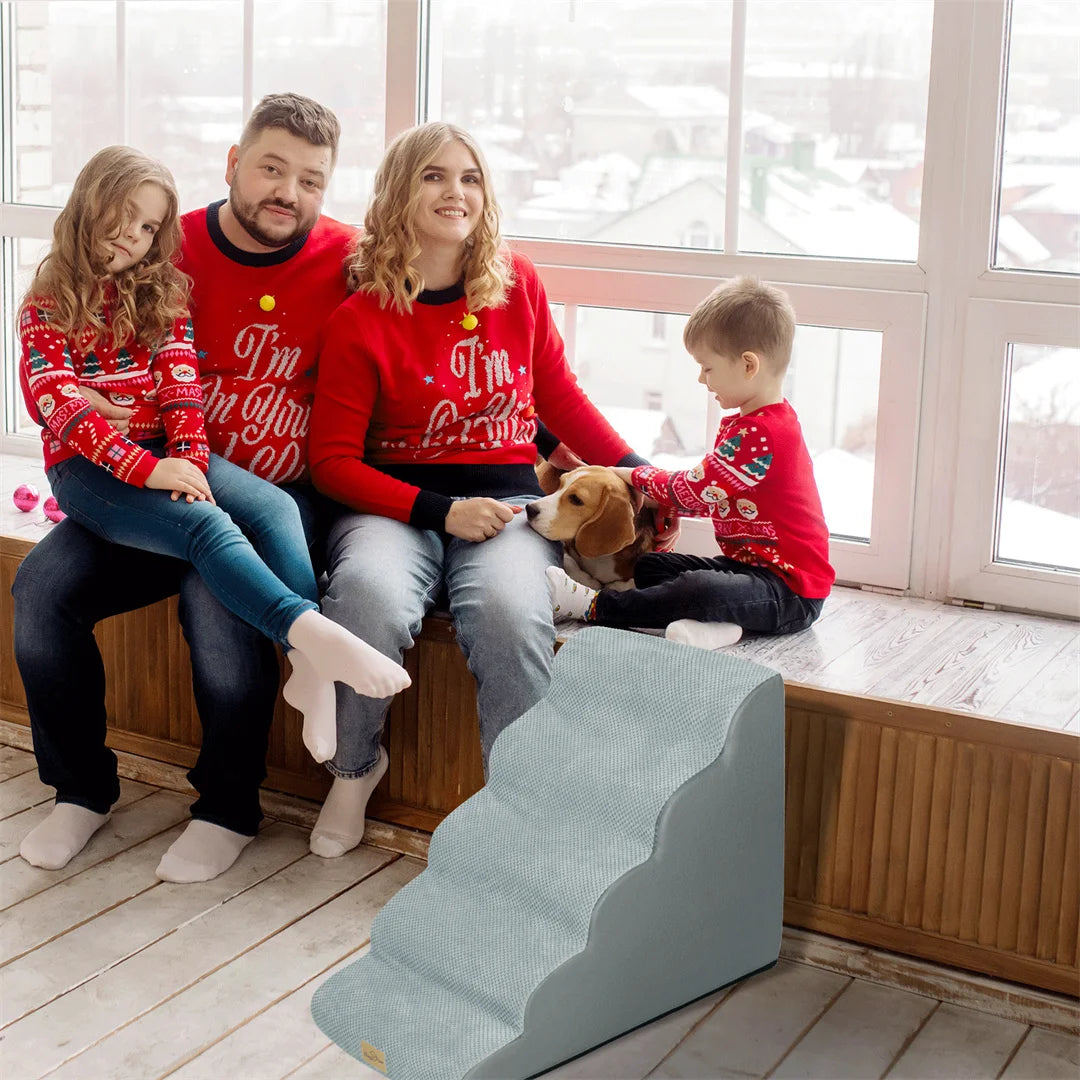 Foam Dog Stairs for Couches, Sofas, and High Beds