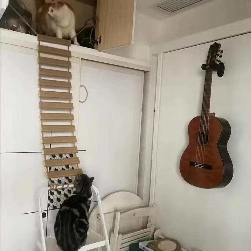 Customizable Cat Climbing Bridge for Enclosures and Wall Mounting