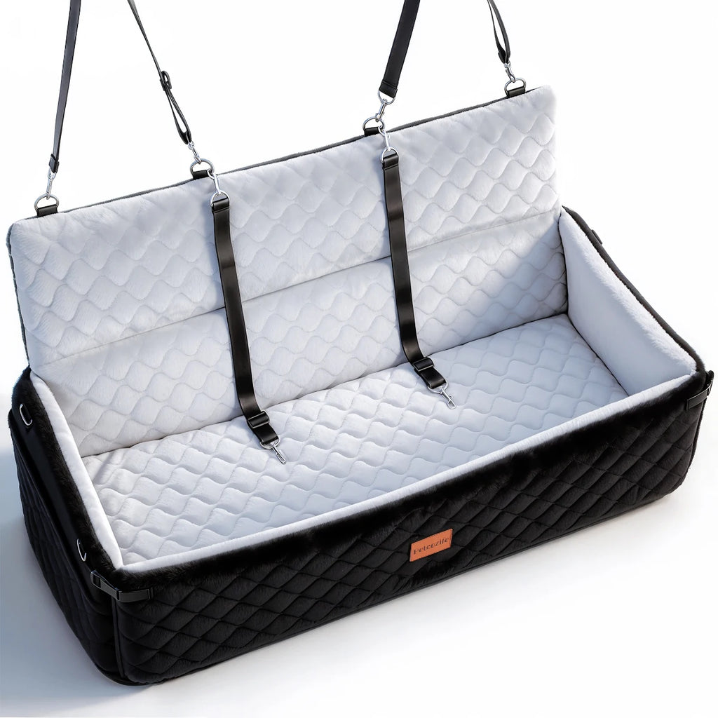 Extra Large Dog Car Seat That Converts to a Travel Bed