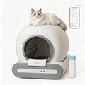 Self-Cleaning Cat Litter Box with App Control and Odor-Seal Door