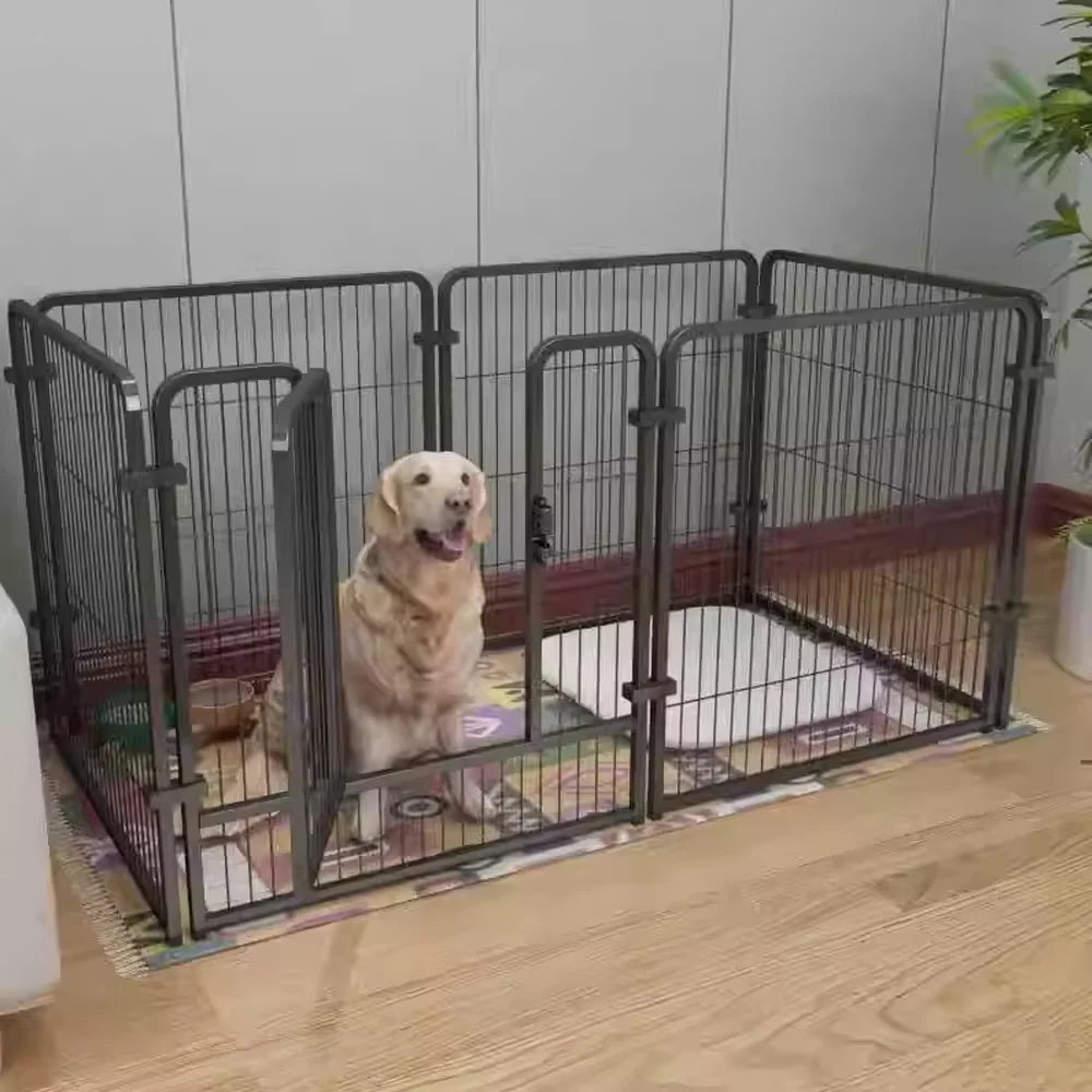 Foldable Pet Exercise Fence for Dogs, Cats, and Rabbits