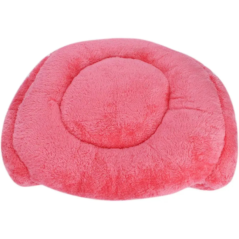 Enclosed Pet Cave Tent Bed That Folds Flat When Not in Use
