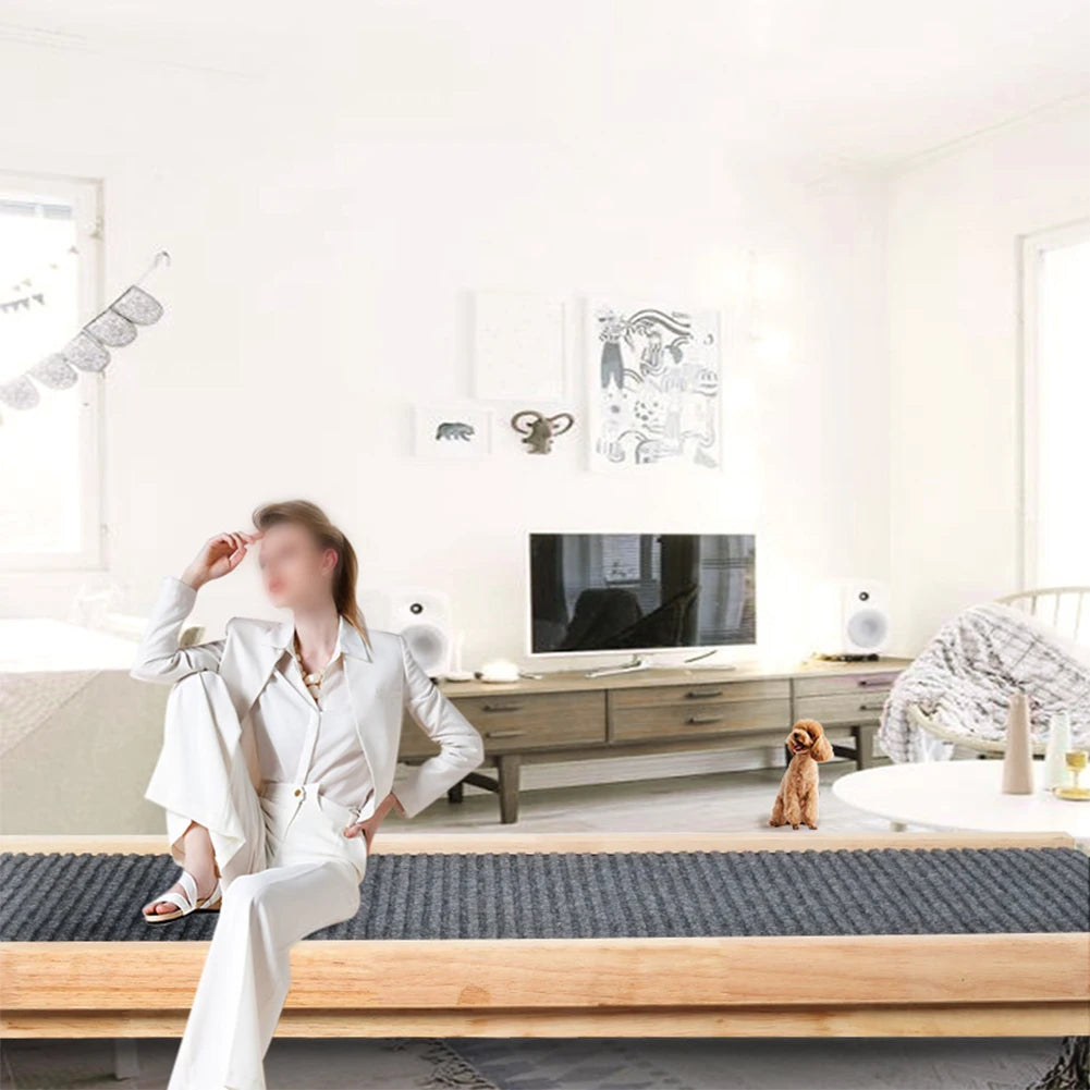 Height-Adjustable Folding Pet Ramp for Beds, Sofas, and Vehicles