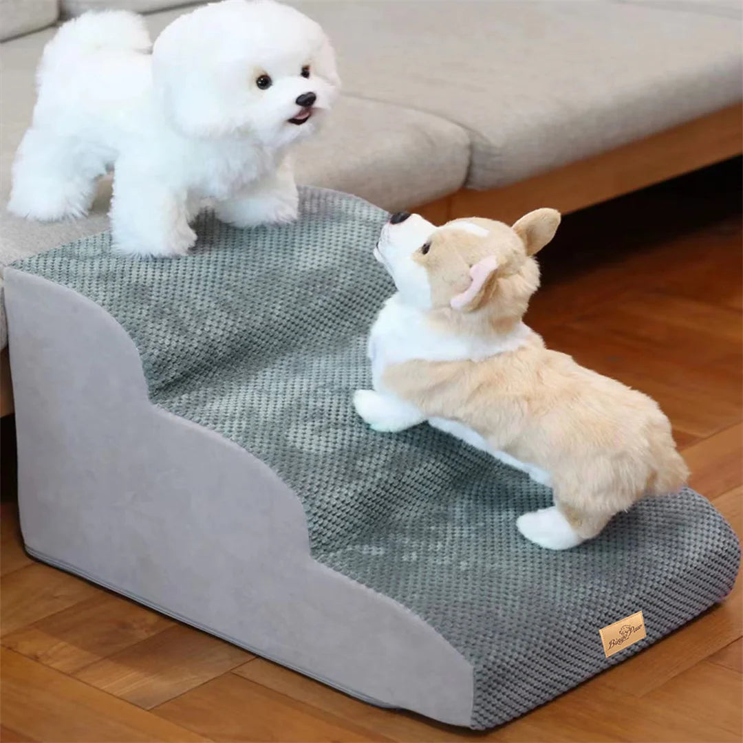 Foam Dog Stairs for Couches, Sofas, and High Beds
