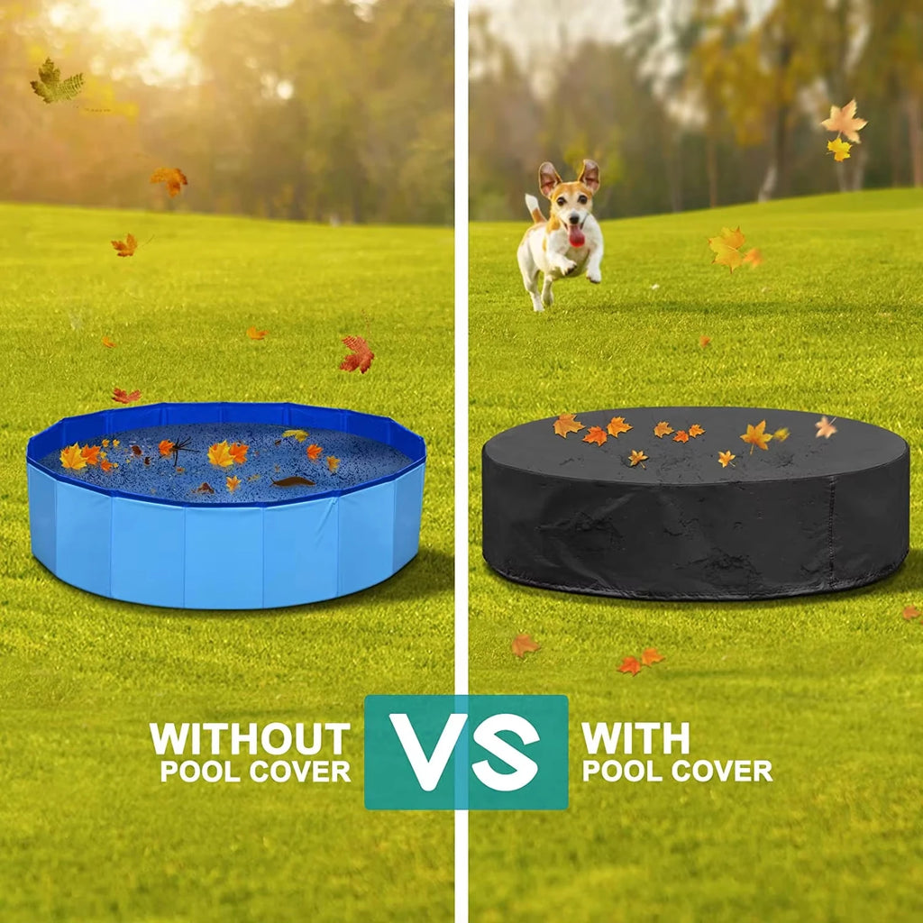 Foldable Pet Pool for Bathing, Cooling, and Backyard Water Play